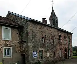 The town hall in Fleurey-lès-Saint-Loup