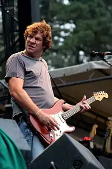 Dean Ween performing with Ween in 2009