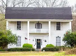 Flora House in Shuqualak is on the National Register of Historic Places listings in Noxubee County, Mississippi.