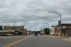 Looking west at downtown Florence