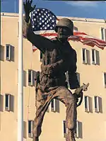 Iron Mike statue at Fort Benning, Alabama, Georgia, USA