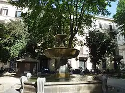 Fountain in Lorenzo Padulo Square