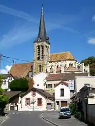 The church of Saint-Aquilin, in Fontenay-en-Paris
