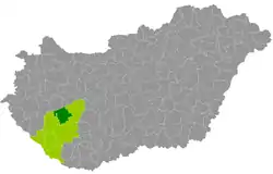 Fonyód District within Hungary and Somogy County.
