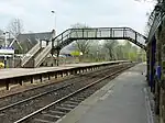 Footbridge at New Mills Station