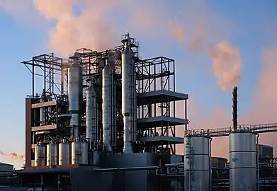 Forchem tall oil refinery in Rauma, Finland