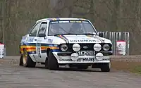 Ford Escort RS1800 driven at the Race Retro 2008 by Alan Watkins
