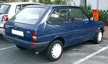 Ford Fiesta Mk2 rear