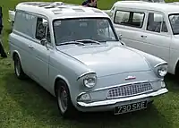 Thames 307E 7 cwt Van. This particular example has a Zetec engine fitted and is known as Project Table Cloth.
