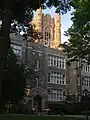 Keating Hall, viewed from south.
