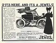 1908 Jewel Model D advertisement
