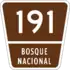 Puerto Rican Forest Highway 191 marker