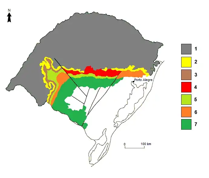 Caturrita Formation is located in Paleorrota