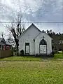 Former Lauderdale Methodist Church, now closed. The current Lauderdale Methodist Church is located in a newer building south of this location.