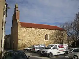 The church in Fourques