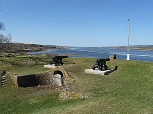 View of the basin from Fort Anne