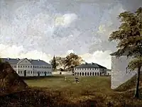 Fort Lennox, Isle-aux-Noix, QC, 1886, Henry Richard S. Bunnett, Oil on canvas.