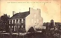 An old postcard of the Mount Washington Tavern.