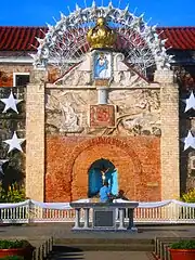 The shrine of Our Lady of the Pillar in Fort Pilar Zamboanga City, Philippines (1734).