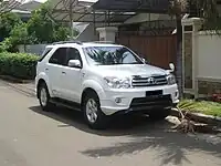 2009 Fortuner 2.5 G TRD Sportivo 4x2 (KUN60; first facelift, Indonesia)
