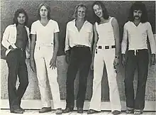 Fosterchild, circa 1977.(l-r) Barry Boothman, Peter Sweetzir,Vern Wills, Jim Foster, Gerry Wand