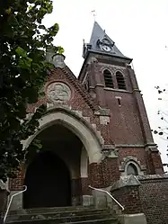 The church in Fouquescourt