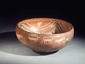 Pueblo IV Period polychrome bowl, 1350–1400 AD, Brooklyn Museum