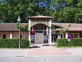 The town hall in Fourques-sur-Garonne