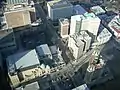 Aerial view of Fox Theatre Historic District from Bank of America Plaza