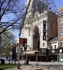The Fox Theatre is one of the largest theatres in Grand Center.
