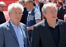 Film directors and screenwriters Jean-Pierre and Luc Dardenne