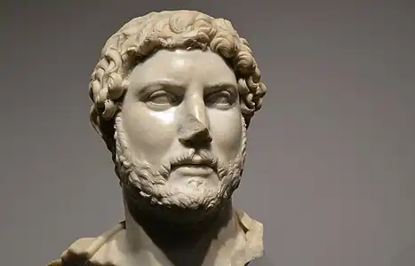 Bust of Hadrian, 117-120 AD (Palazzo Massimo alle Terme)