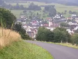 Frammersbach from Bäckersberg ("Baker's Hill")