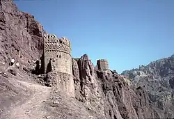 The fortress of Shahr-e Zuhak.