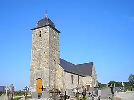 The church of Saint-Barthélémy