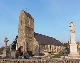 The church in Cahagnolles