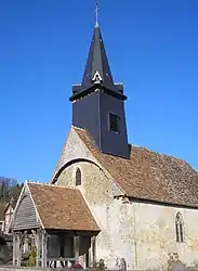 The church in Courtonne-la-Meurdrac