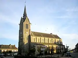 The church in Joué-du-Bois