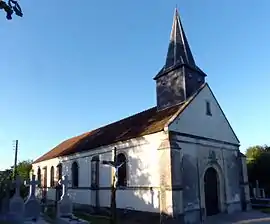 The church in Mont-Ormel