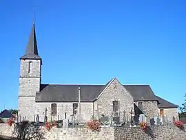 The church in Saint-Brice