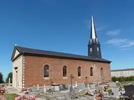 The church in Saint-Gervais-des-Sablons