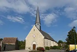 The church in Vieux-Pont