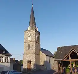 The church of Saint-Sulpice, in La Pallu