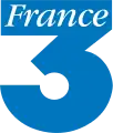 Logo of France 3 from 7 September 1992 till 7 January 2002