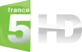 France 5 HD logo, 2011-2018