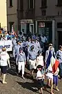 France during the opening parade
