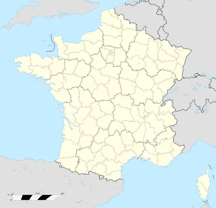 La Rochelle is located in France
