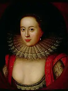 Frances Carr, née Howard, Countess of Somerset, later convicted of the murder of Sir Thomas Overbury in a famous scandal, c. 1615