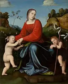 Madonna (Francia & sons)c. 1515, Melbourne