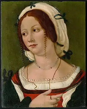 Female portrait by Francesco Francia, c. 1511